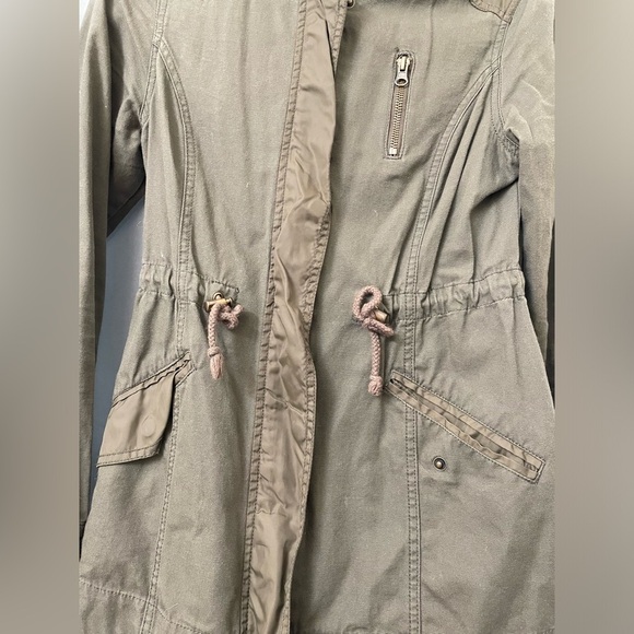 American Rag long army green military jacket - Picture 2 of 6